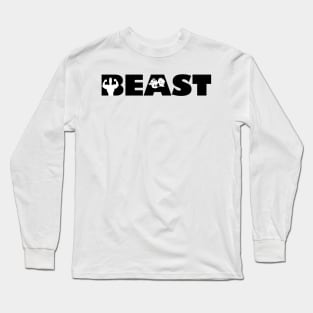 Beast workout gym t shirt Long Sleeve T-Shirt